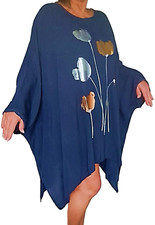 111 Party Cruise Occasion Batwing One Size Top Dress