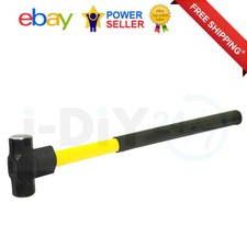 6LB Sledge Hammer Fibreglass Shaft Rubber Grip Handle Sledge Hammer
