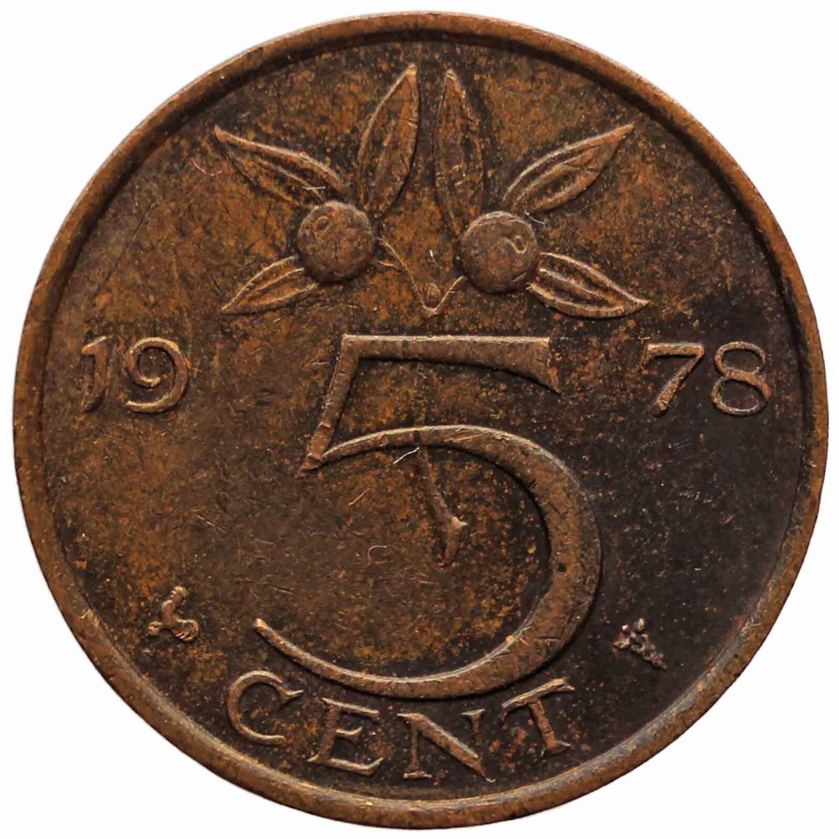 1978 5 Cent Netherlands Juliana Coin (MO1391-) | eBay