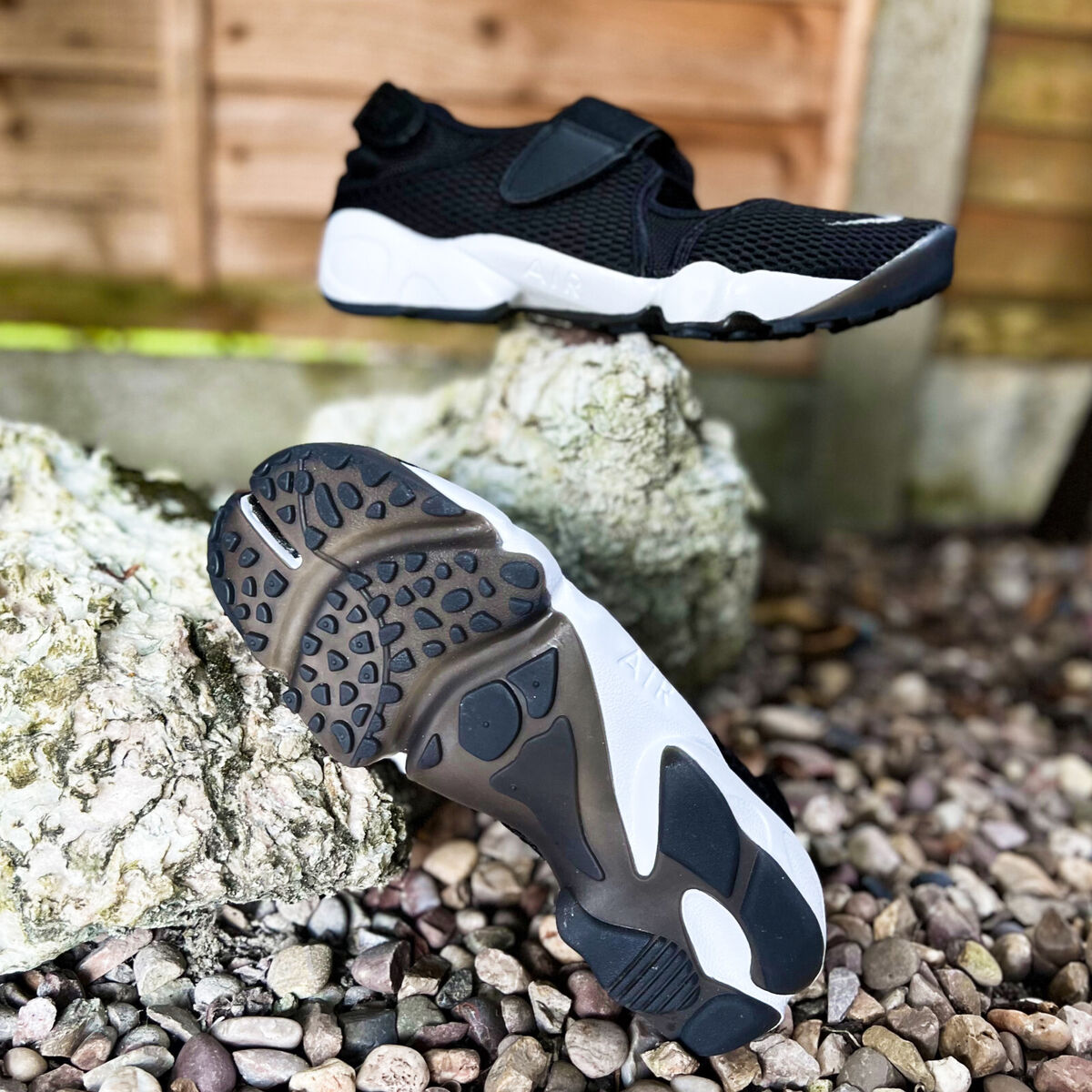 Wmns Nike Air Rift Breeze BR Black Grey 848386-001 UK4.5 US7 Wmns Nike Air Rift Breeze BR Black Grey 848386-001 UK4.5 US7