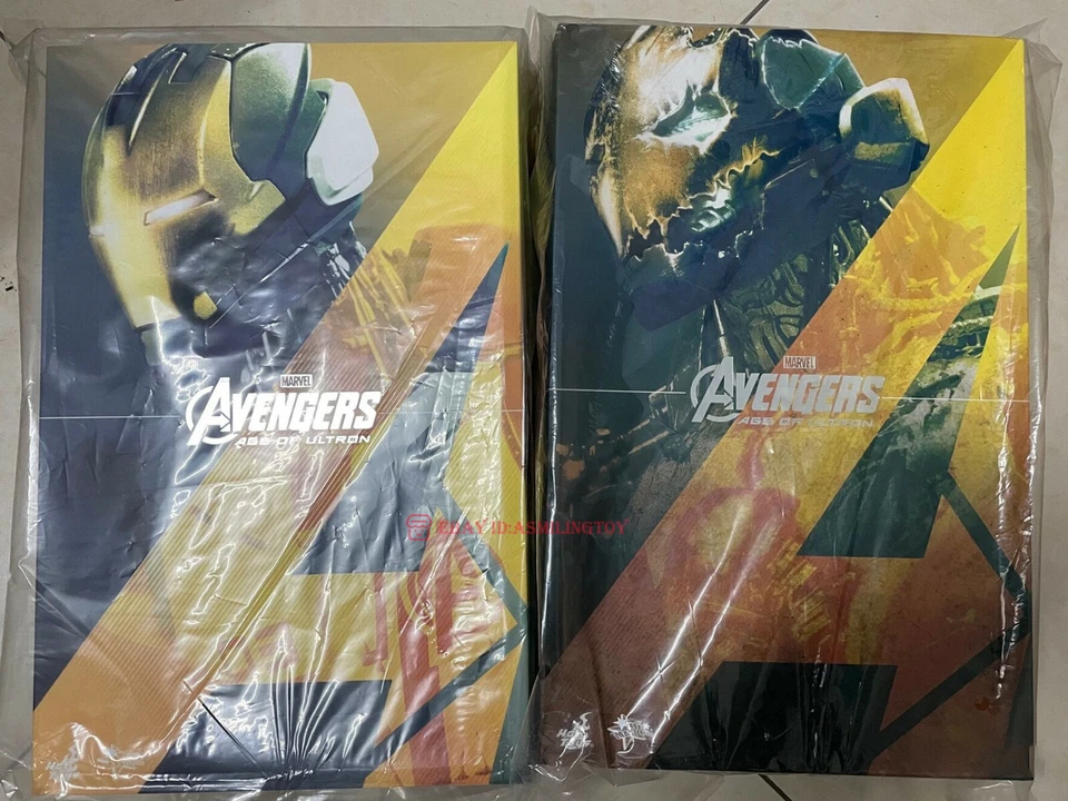 Boneco de ação 1/6 Hot Toys MMS 292 Avengers Age of Ultron Ultron Mark 1 NOVO - Imagem 3 de 4