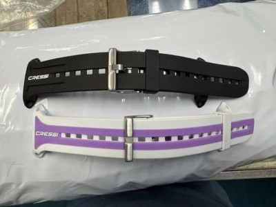 Cressi Watch Straps for Leonardo Dive Computer Black/Black and Black/Pink