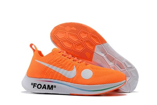 off white nike zoom fly mercurial flyknit total orange