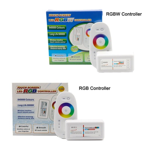 5M 5050 RGB RGBW RGBWW 5050 LED Strip Flexible Tape Controller+12V Power Adapter - Picture 4 of 16