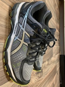 asics gel kayano 22 mens green