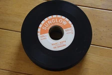 THE SUNGLOWS "HAPPY HIPPO" 45 RPM 7" RECORD [d1-227]