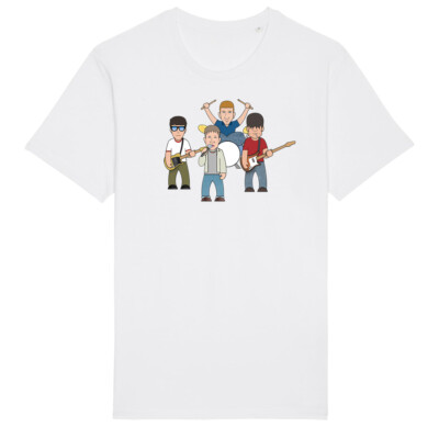 Blurry Vision T-Shirt VIPWees Erwachsene Kinder oder Baby inspiriert von Blur Tee Musik 90er