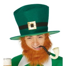 CARNEVALE HALLOWEEN CAPPELLO CILINDRO VERDE ST. PATRICK'S DAY SAN PATRIZIO
