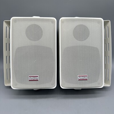 Pair of Altec Lansing Model 52 2-Way Indoor/Outdoor Surround Sound Pair of Altec Lansing Model 52 2-Way Indoor/Outdoor Surround Sound