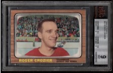 TOPPS  1966 Roger Crozier  BVG  9 Mint