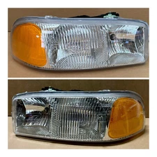 NOS GM Headlamp Set Sierra '99-'07, Yukon '00-'06 - Driver Side & Passenger Side