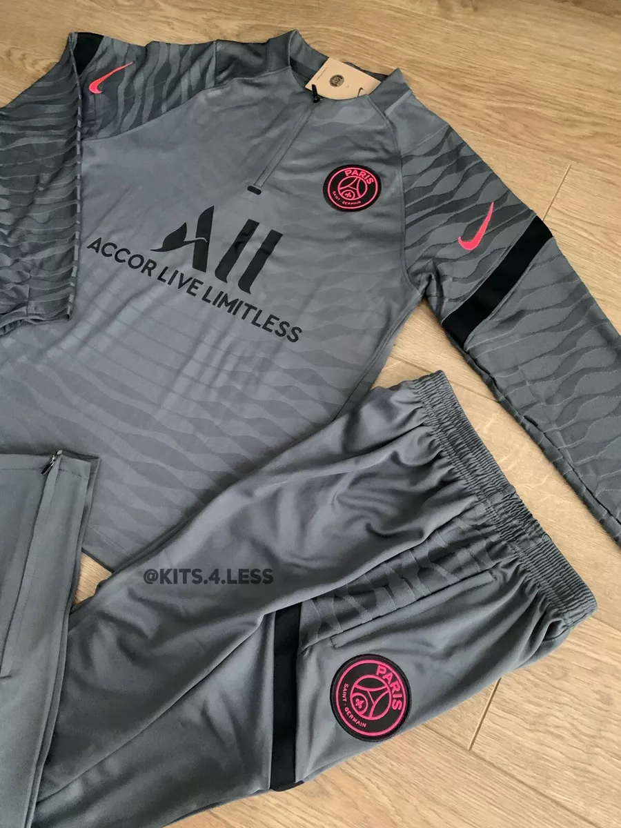 Psg tracksuit sales grey