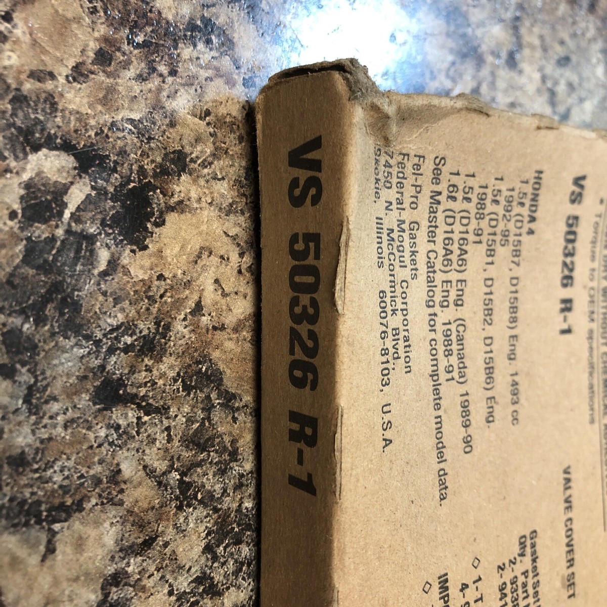 NOS Fel-Pro VS 50326 R-1 Engine Valve Cover Gasket Set! F+S! | eBay