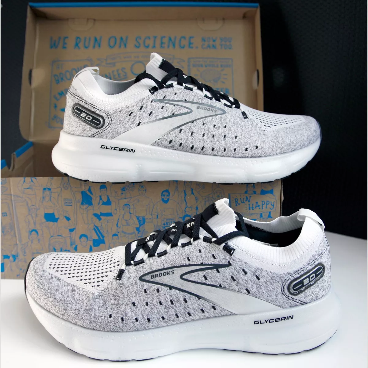 Brooks glycerin 12 hotsell mens silver
