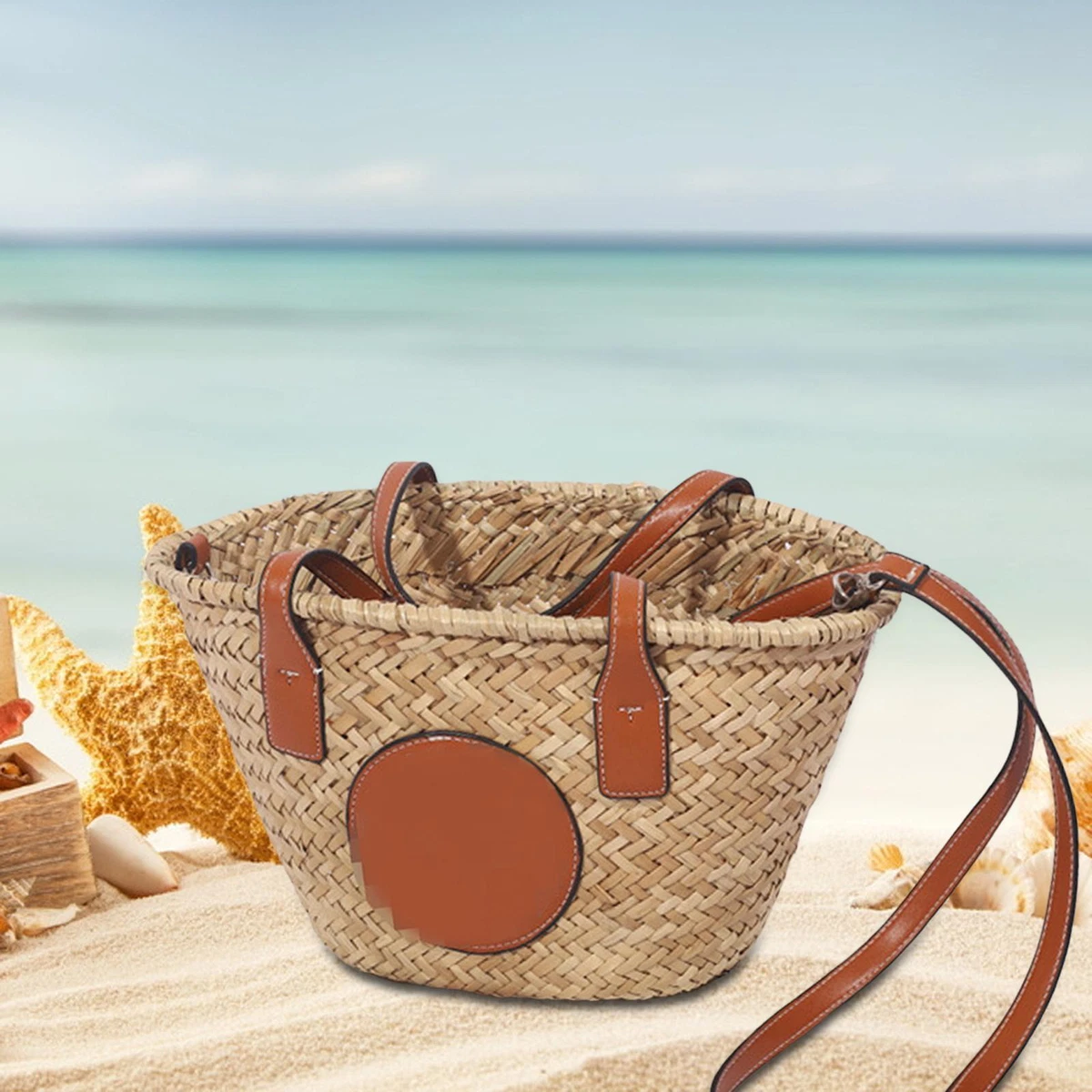 Straw store bag fashion