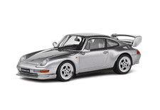 1/43 Porsche 911 993 RS Clubsport 1993 Silver Diecast Model Car Solido S4313803