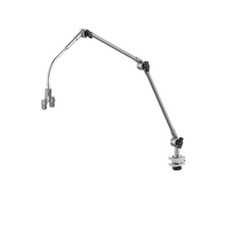Channel mount General Purpose Airway Cable , Breathing Circuit Arm , Silver