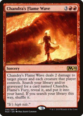 Chandra's Flame Wave [Core Set 2020] Magic MTG