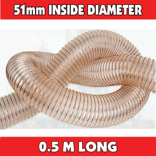 Air & Gas Ducting Ventilation CNC PU Flexible Air Exhaust Hose Dust Woodworking - Picture 14 of 127