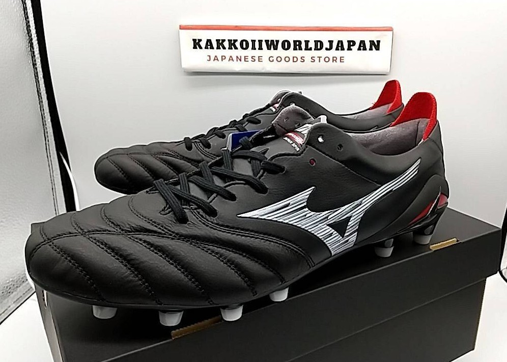 Mizuno Soccer Cleats MORELIA NEO 4 JAPAN Black/White P1GA2330 01 MADE