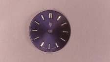 Lip Watch T.13 Blue Dial 17 Mm Chrome Index
