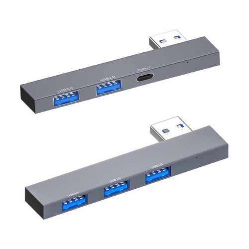 Seminer USB C Splitter 3 Port - Adapter Für Daten & Laden, Kompatibel Mit IPhone & Mehr