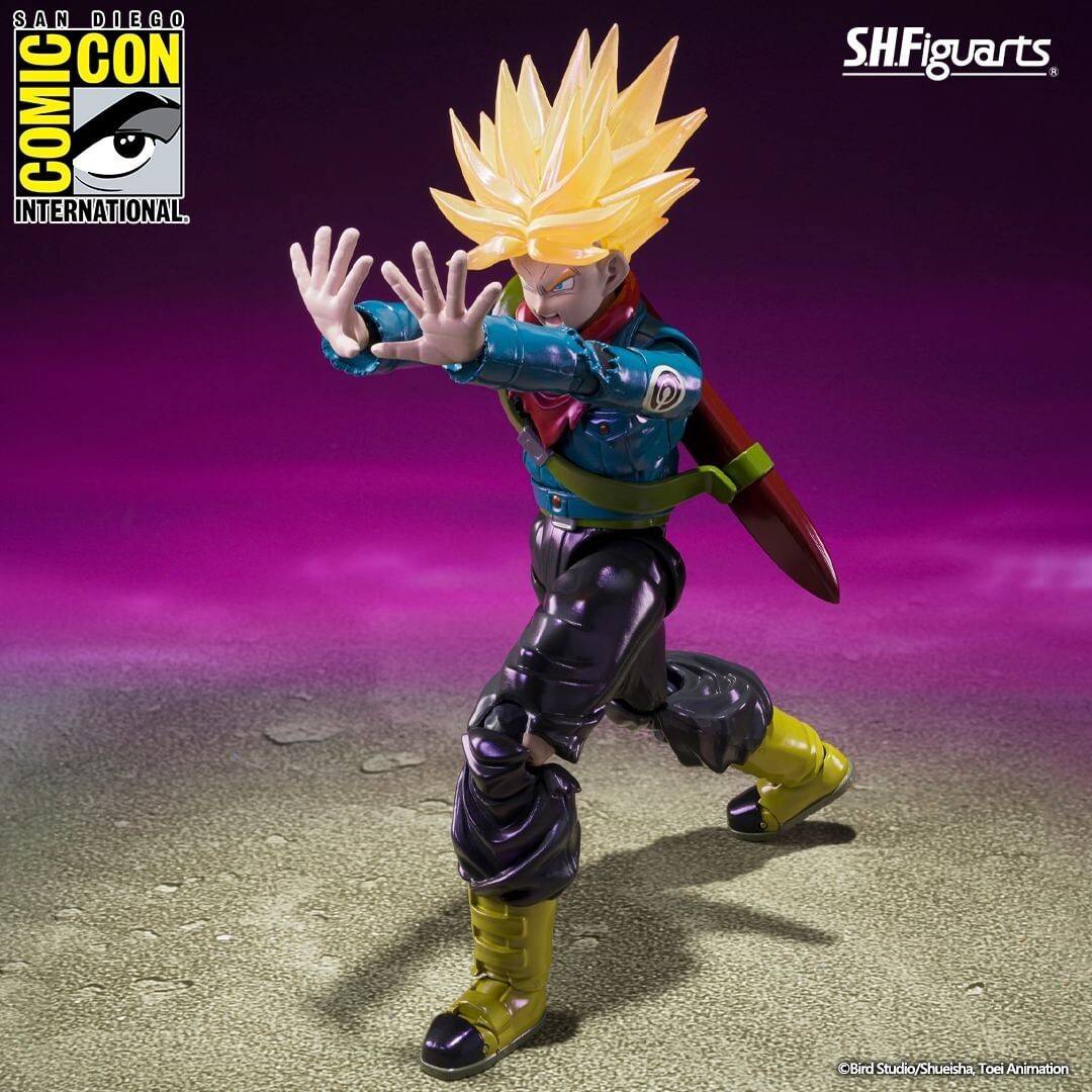 FUTURE TRUNKS Dragon Ball Z TAMASHII NATIONS SDCC 2024 Exclusive