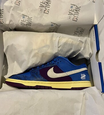 Nike x UNDEFEATED Dunk Low Size 10.5 - 5 On It Dunk vs. AF1 DH6508 400