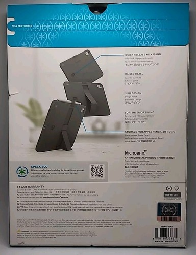 Speck iPad 10th Gen Standyshell Case - Teal - Picture 6 of 10