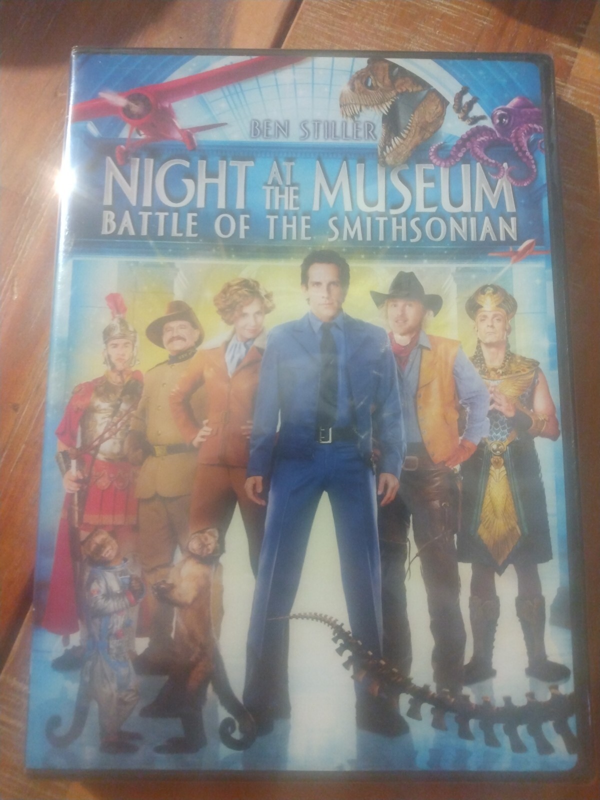NEW Night at the Museum Battle of Smithsonian DVD Ben Stiller Amy Adams ...