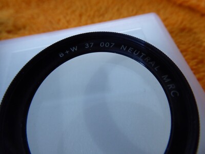 B+W 37mm MRC 007 Neutralfilter boxed unmarked mrc 37