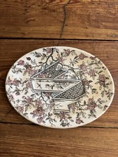 Antique Aesthetic Movt. Pinder Bourne & Co Burslem Staffordshire Porcelain Plate