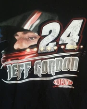 Jeff Gordon #24 DuPont Motorsport Black L T-Shirt  Chase Authentics