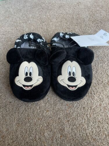 Pantofole F&F Ragazzi, Bambini Disney Topolino Bambino Taglia UK 10-11, EU 28-29 Nuove