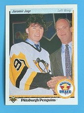 1990-91 Upper Deck #356 Jaromir Jagr RC Penguins 
