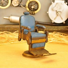 Rétro Ferme En Fer Forgé Américain Chaise de Barbier Rétro de Bureau Décor