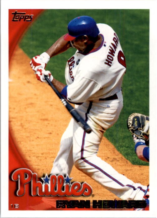 2010 Topps #590A Ryan Howard - BB