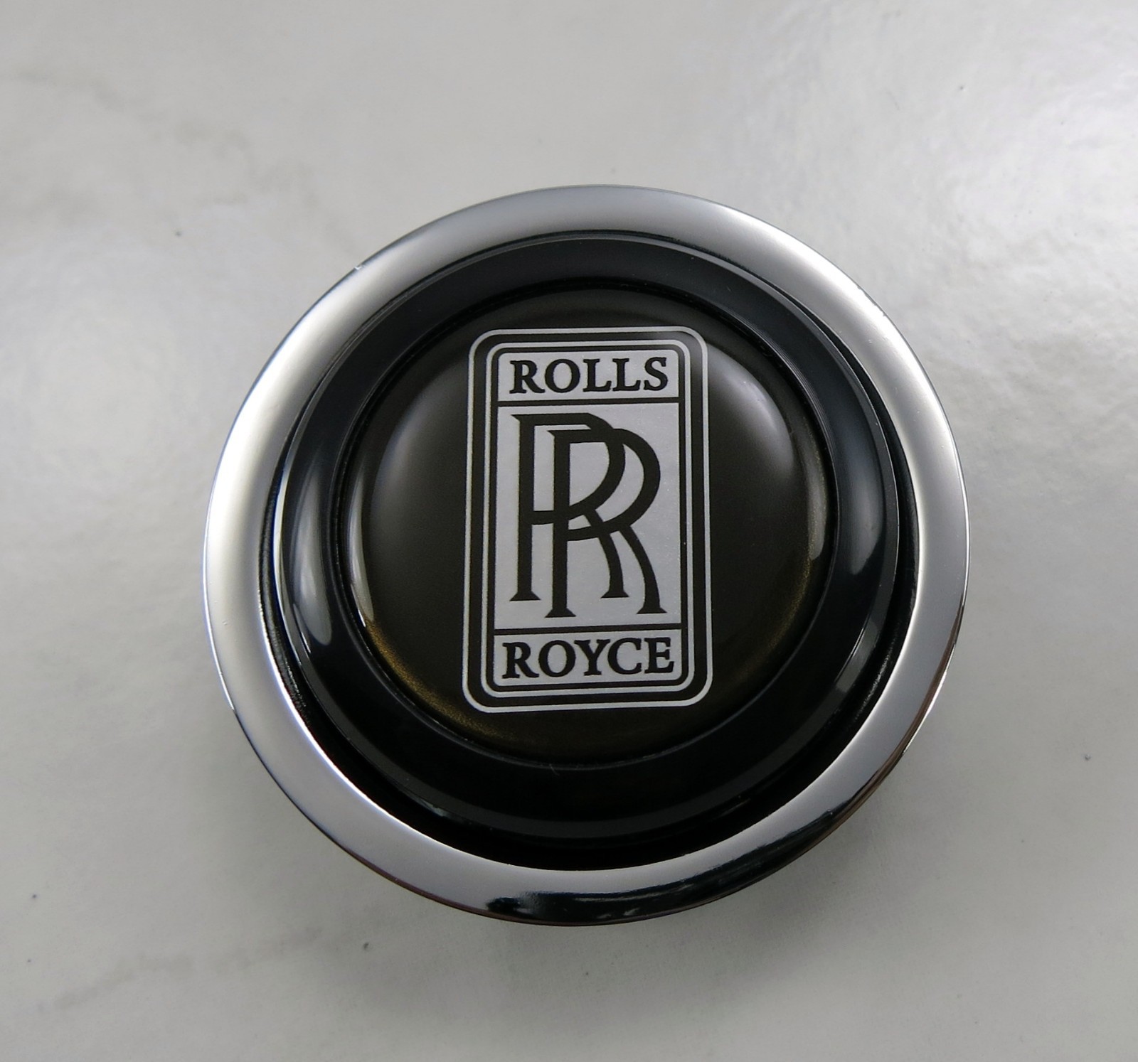 Nardi Classic Steering Wheel Horn Button with Rolls Royce Logo - Single Contact