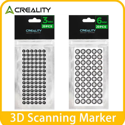 Creality 3/6mm 3D Scanning Marker for 3D Scanner,3D Tracking Dot Reference Point