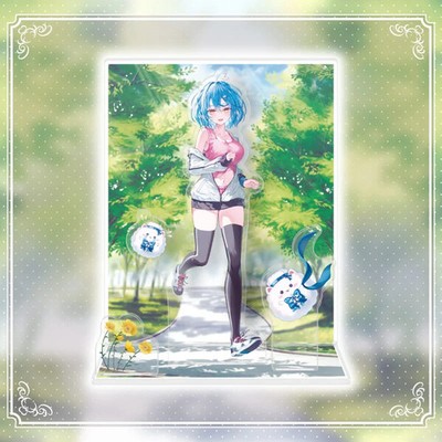 Hololive Yukihana Lamy Birthday Celebration 2024'' Acrylic Diorama Stand