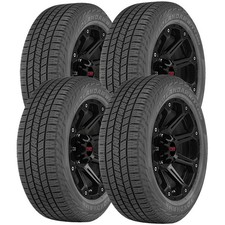 Qty 4 23570r17 Yokohama Geolandar Ht4 109t Xl Black Wall Tires