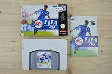 ebay® Auktion 187734307793 | N64 - FIFA 99 - (OVP, mit Anleitung) Thumbnail of ebay® auction 187734307793 | N64 - FIFA 99 - (OVP, mit Anleitung)