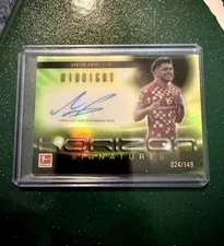 2024-25 Topps Midnight Bundesliga Nadiem Amiri Horizon Signatures Auto /149