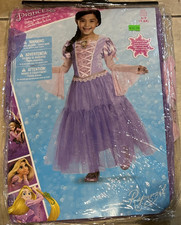 Deluxe Disney Rapunzel Princess Costume Girls Small 4-6X NEW Retail Package