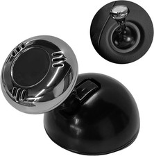 Metal Joystick Car Push Start Button Cover, Universal One-Touch Start -Black
