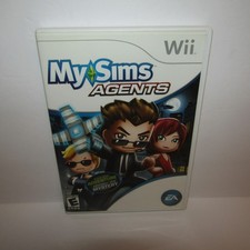 MySims Agents Nintendo Wii Video Game with Manual Tested and Working