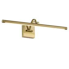 Brass Picture Lights for Wall Hardwired LED Picture Frame Light Dimmable Pain...