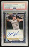 2024 Bowman Sapphire Brock Wilken Chrome Auto Refractor Black 1st #/10 PSA 9