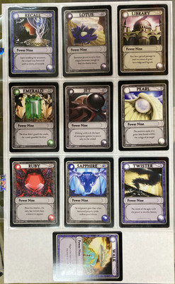 Power 9 Nine + Library Tokens Gamingetc MTG Set Complete