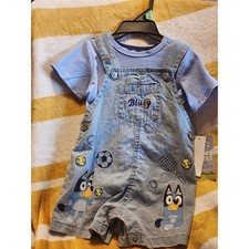 Brand-new with tags Bluey two-piece baby boys outfit
